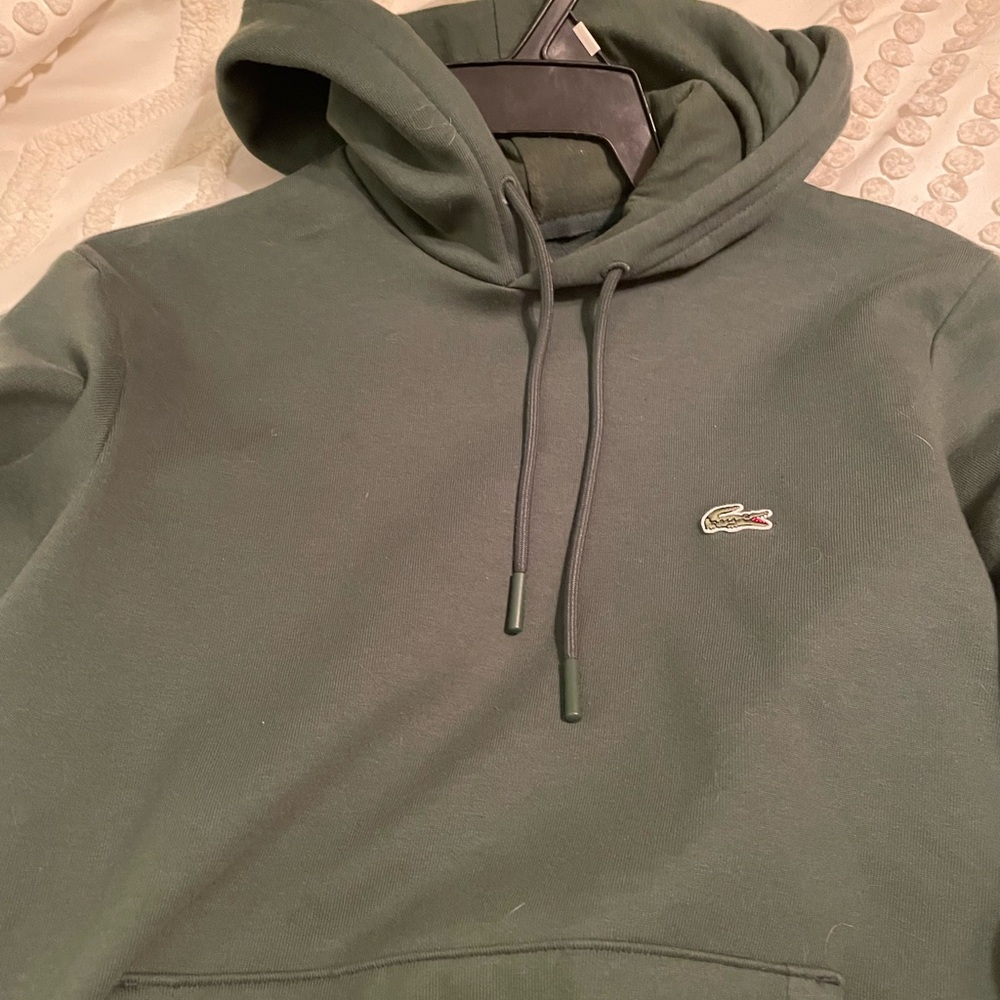 Lacoste Men's Dark Green Hoodie